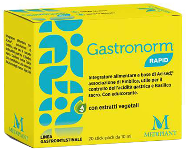 GASTRONORM RAPID 20 STICKPACK 10 ML - Farmacia Murachelli Di Putelli dr. Giovanni