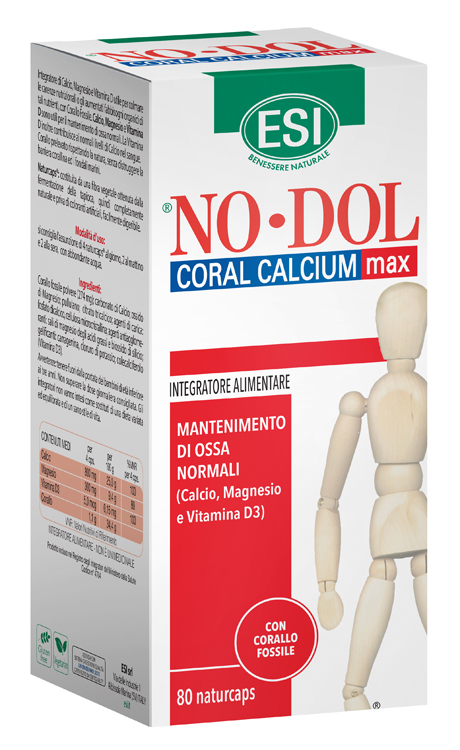 ESI NO DOL CORAL CALCIUM MAX 80 CAPSULE - Farmacia Murachelli Di Putelli dr. Giovanni