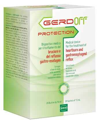GERDOFF PROTECTION SCIROPPO 20 BUSTE 10 ML - Farmacia Murachelli Di Putelli dr. Giovanni