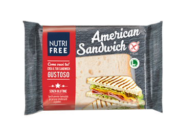 NUTRIFREE AMERICAN SANDWICH 4 PEZZI DA 60 G - Farmacia Murachelli Di Putelli dr. Giovanni