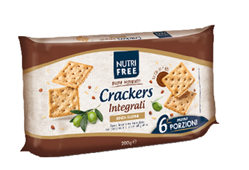 NUTRIFREE CRACKERS INTEGRALI 33,4 G X 6 PEZZI - Farmacia Murachelli Di Putelli dr. Giovanni