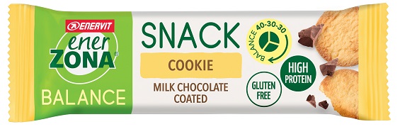 ENERZONA SNACK COOKIE MILK CIOCHOLATE 33 G - Farmacia Murachelli Di Putelli dr. Giovanni