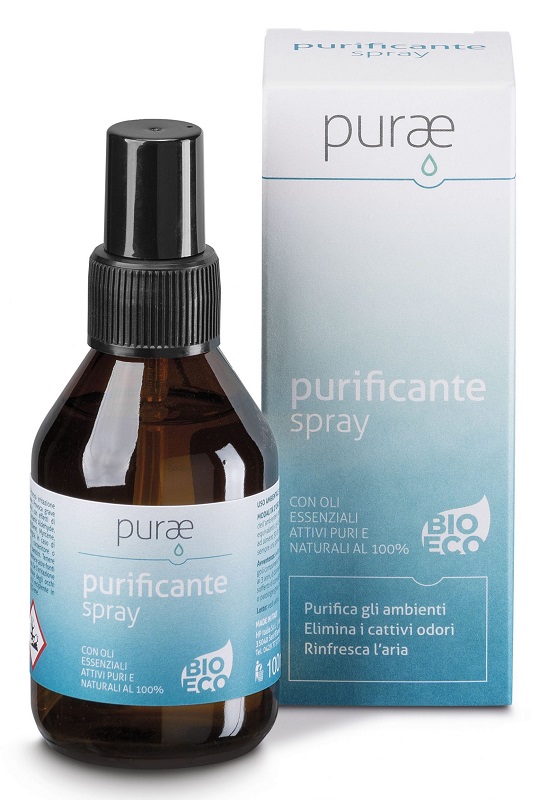 PURAE PURIFICANTE CON OLIO ESSENZIALE SPRAY BIO ECO 100 ML - Farmacia Murachelli Di Putelli dr. Giovanni