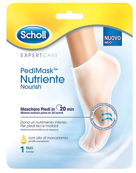 SCHOLL EXPERTCARE PEDIMASK NUTRIENTE OLIO DI MACADAMIA - Farmacia Murachelli Di Putelli dr. Giovanni