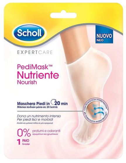 SCHOLL EXPERTCARE PEDIMASK NUTRIENTE 0% PROFUMI E COLORANTI - Farmacia Murachelli Di Putelli dr. Giovanni
