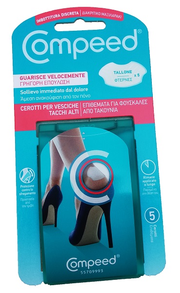 CEROTTO COMPEED VESCICHE TACCHI ALTI 5 PEZZI - Farmacia Murachelli Di Putelli dr. Giovanni