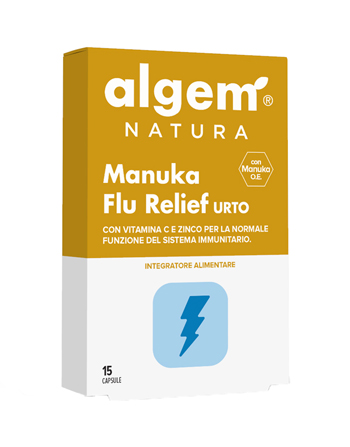 ALGEM MANUKA FLU RELIEF URTO 15 CAPSULE - Farmacia Murachelli Di Putelli dr. Giovanni