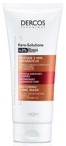 DERCOS TECHNIQUE KERASOL MASCHERA RIPARATRICE 2 MIN 200 ML - Farmacia Murachelli Di Putelli dr. Giovanni