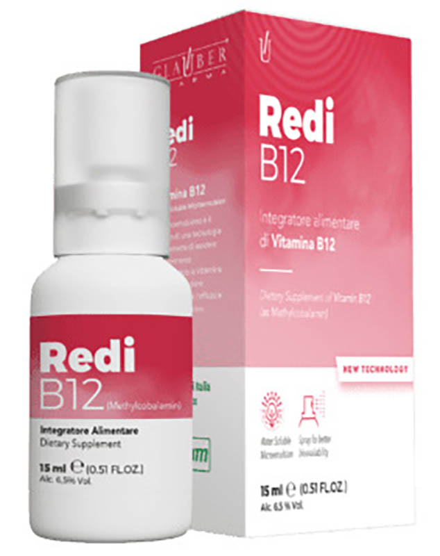 REDI-B12 SPRAY GLAUBER 15 ML - Farmacia Murachelli Di Putelli dr. Giovanni