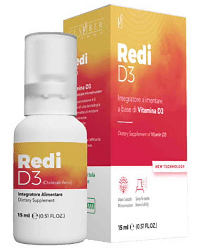 REDI-D3 SPRAY GLAUBER 15 ML - Farmacia Murachelli Di Putelli dr. Giovanni