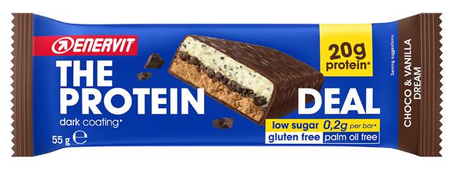 ENERVIT PROTEIN DEAL BARRETTA CHOVAN 55 G - Farmacia Murachelli Di Putelli dr. Giovanni