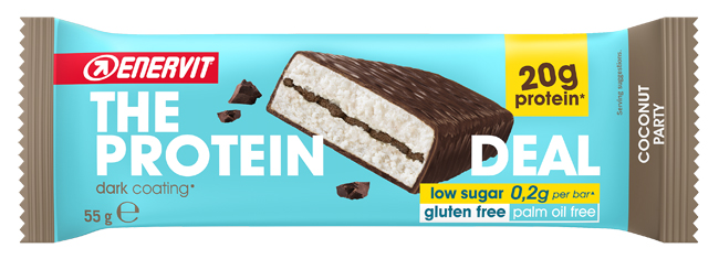 ENERVIT PROTEIN DEAL COCONUT 55 G - Farmacia Murachelli Di Putelli dr. Giovanni