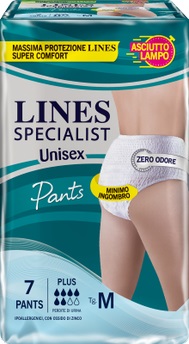 LINES SPECIALIST PANTS PLUS UNISEX M 7 PEZZI - Farmacia Murachelli Di Putelli dr. Giovanni