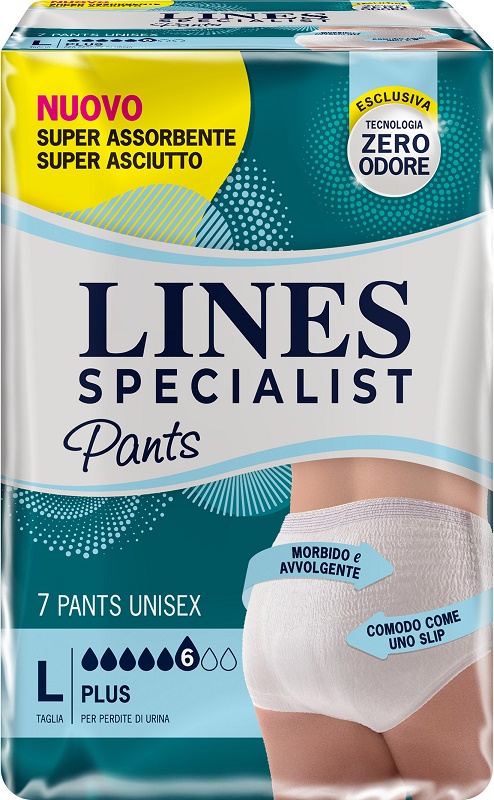 LINES SPECIALIST PANTS PLUS UNISEX L 7 PEZZI - Farmacia Murachelli Di Putelli dr. Giovanni