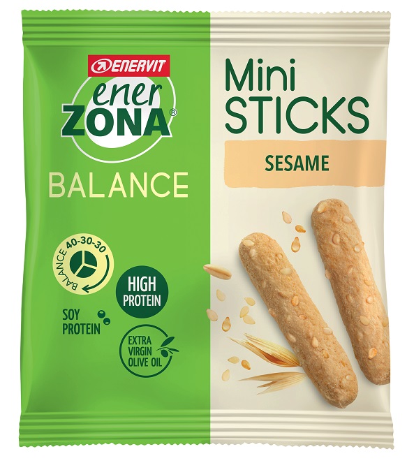 ENERZONA MINI BREAD STICKS SESAME 22 G - Farmacia Murachelli Di Putelli dr. Giovanni