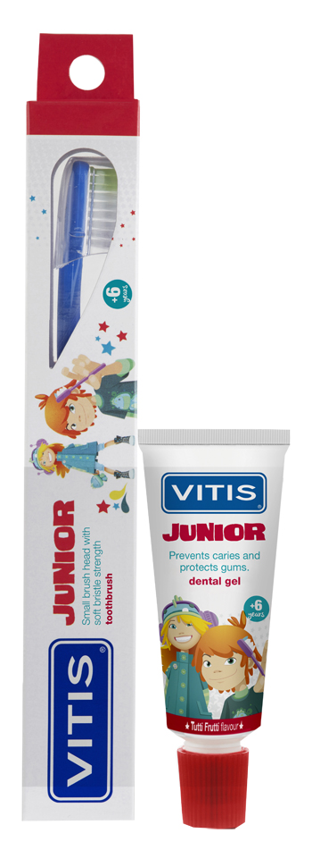 VITIS JUNIOR SPAZZOLINO + GEL 15 ML - Farmacia Murachelli Di Putelli dr. Giovanni