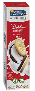 PIACERI MEDITERRANEI DOBLONI DARK & WHITE 120 G - Farmacia Murachelli Di Putelli dr. Giovanni
