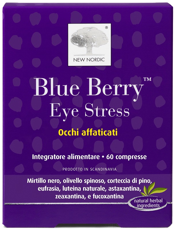 BLUE BERRY EYE STRESS OCCHI AFFATICATI 60 COMPRESSE - Farmacia Murachelli Di Putelli dr. Giovanni