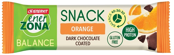 ENERZONA SNACK ORANGE 33 G - Farmacia Murachelli Di Putelli dr. Giovanni
