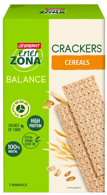 ENERZONA CRACKERS CEREALS 25 G - Farmacia Murachelli Di Putelli dr. Giovanni