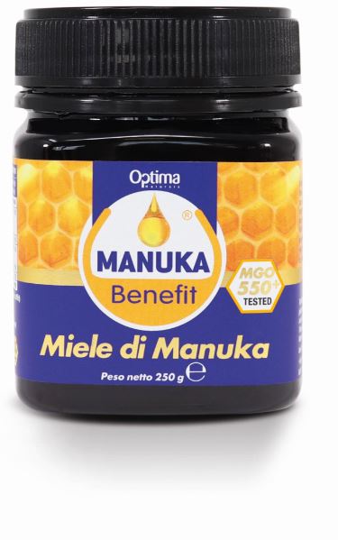 MANUKA BENEFIT MIELE DI MANUKA 550+ MGO 250 G - Farmacia Murachelli Di Putelli dr. Giovanni