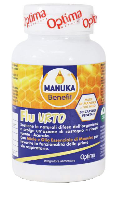 MANUKA BENEFIT FLU URTO 30 CAPSULE 495 MG - Farmacia Murachelli Di Putelli dr. Giovanni