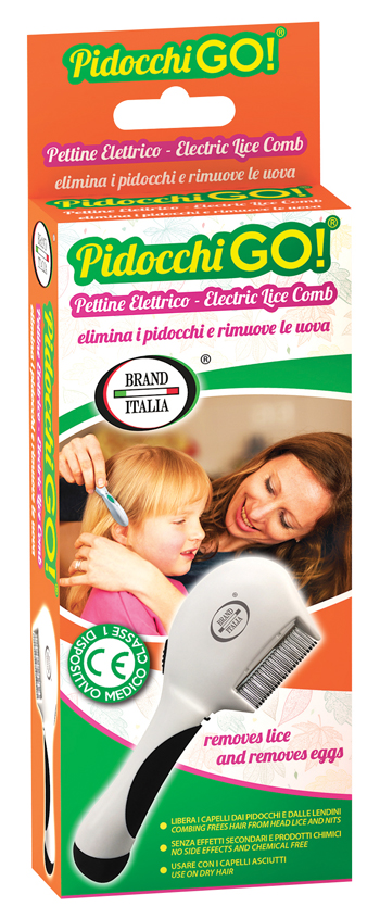 PETTINE ELETTRICO PIDOCCHI GO - Farmacia Murachelli Di Putelli dr. Giovanni