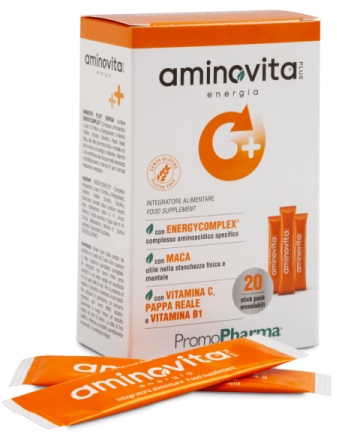 AMINOVITA PLUS ENERGIA 20 STICK PACK X 2 G - Farmacia Murachelli Di Putelli dr. Giovanni
