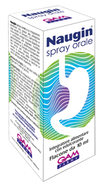 NAUGIN SPRAY ORALE 10 ML - Farmacia Murachelli Di Putelli dr. Giovanni