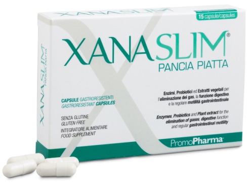 XANASLIM PANCIA PIATTA 15 CAPSULE GASTRORESISTENTI - Farmacia Murachelli Di Putelli dr. Giovanni