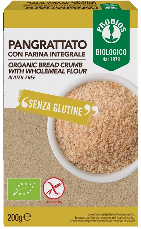 PANGRATTATO CON FARINA INTEGRALE 200 G - Farmacia Murachelli Di Putelli dr. Giovanni