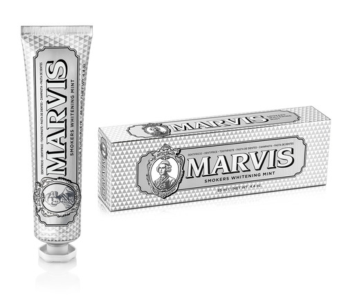 MARVIS SMOKERS WHITENING MINT DENTIFRICIO 85 ML - Farmacia Murachelli Di Putelli dr. Giovanni