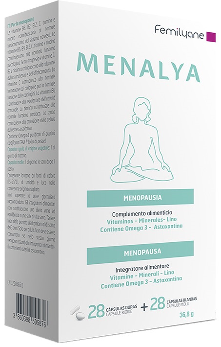MENALYA 28 CAPSULE RIGIDE + 28 CAPSULE MOLLI - Farmacia Murachelli Di Putelli dr. Giovanni