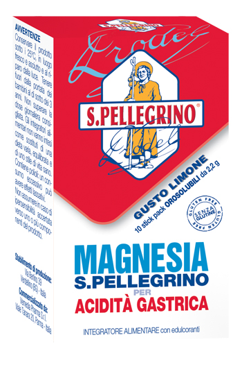 MAGNESIA S PELLEGRINO ACIDITA' GASTRICA 10 BUSTINE - Farmacia Murachelli Di Putelli dr. Giovanni