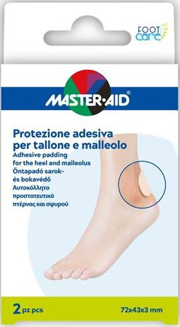 PROTEZIONE TALLONE/MALLEOLO MASTER-AID FOOTCARE 2 PEZZI A7 - Farmacia Murachelli Di Putelli dr. Giovanni