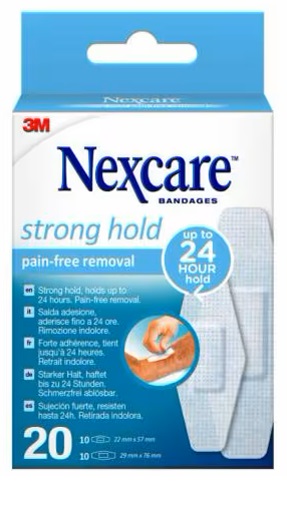 CEROTTO NEXCARE STRONG 360 GRADI 20 PEZZI ASSORTITI - Farmacia Murachelli Di Putelli dr. Giovanni