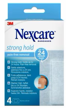 CEROTTO NEXCARE STRONG PADS 4 PEZZI - Farmacia Murachelli Di Putelli dr. Giovanni