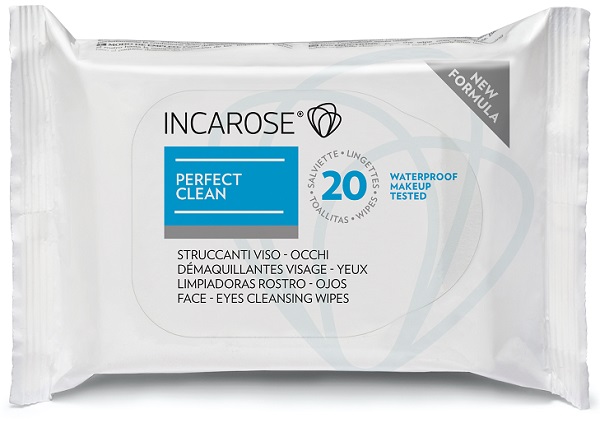 INCAROSE PERFECT CLEAN SALVIETTE STRUCCANTI 20 PEZZI - Farmacia Murachelli Di Putelli dr. Giovanni