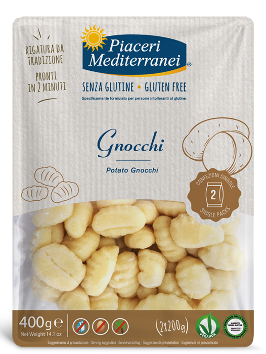 PIACERI MEDITERRANEI GNOCCHI 400 G - Farmacia Murachelli Di Putelli dr. Giovanni