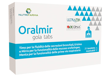 ORALMIR GOLA TABS 20 COMPRESSE - Farmacia Murachelli Di Putelli dr. Giovanni
