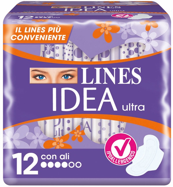 IDEA ULTRA ASSORBENTE GIORNO CON ALI 12 PEZZI - Farmacia Murachelli Di Putelli dr. Giovanni