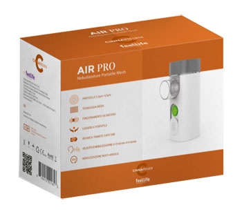 AIR PRO NEBULIZZATORE PORTATILE MESH - Farmacia Murachelli Di Putelli dr. Giovanni