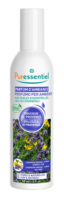 PURESSENTIEL PROFUMO AMBIENTE DOLCEZZA PROVENZA ECOCERT 90 ML - Farmacia Murachelli Di Putelli dr. Giovanni