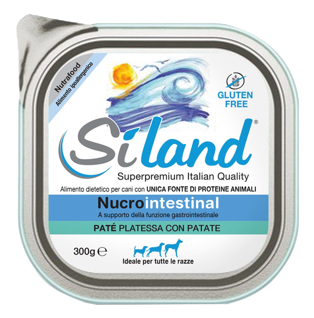 SILAND NUCROINTESTINAL UMIDO CANE PLATESSA/PATATA 300 G - Farmacia Murachelli Di Putelli dr. Giovanni