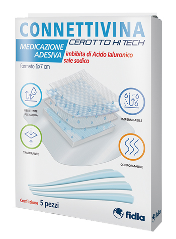 CEROTTO CONNETTIVINA HITECH 6 X 7 CM 5 PEZZI - Farmacia Murachelli Di Putelli dr. Giovanni
