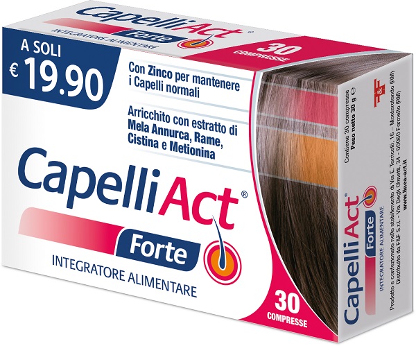 CAPELLI ACT FORTE 30 COMPRESSE - Farmacia Murachelli Di Putelli dr. Giovanni