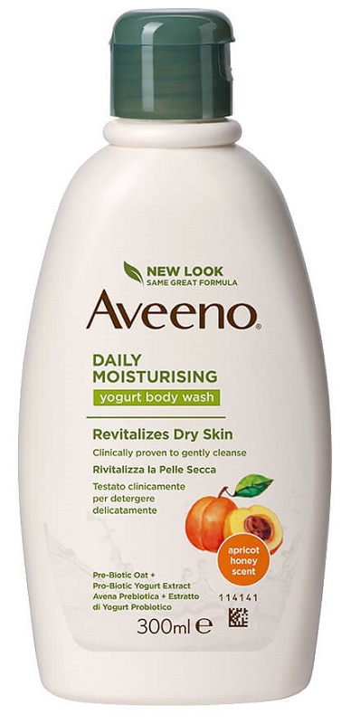 AVEENO BAGNO DOCCIA YOGURT ALBICOCCA & MIELE 300 ML - Farmacia Murachelli Di Putelli dr. Giovanni