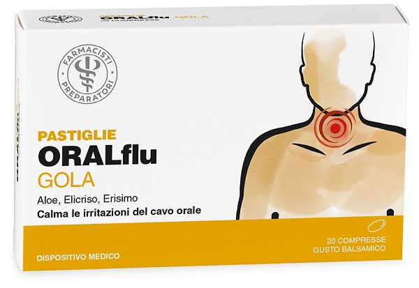 LFP ORALFLU GOLA 20 COMPRESSE - Farmacia Murachelli Di Putelli dr. Giovanni