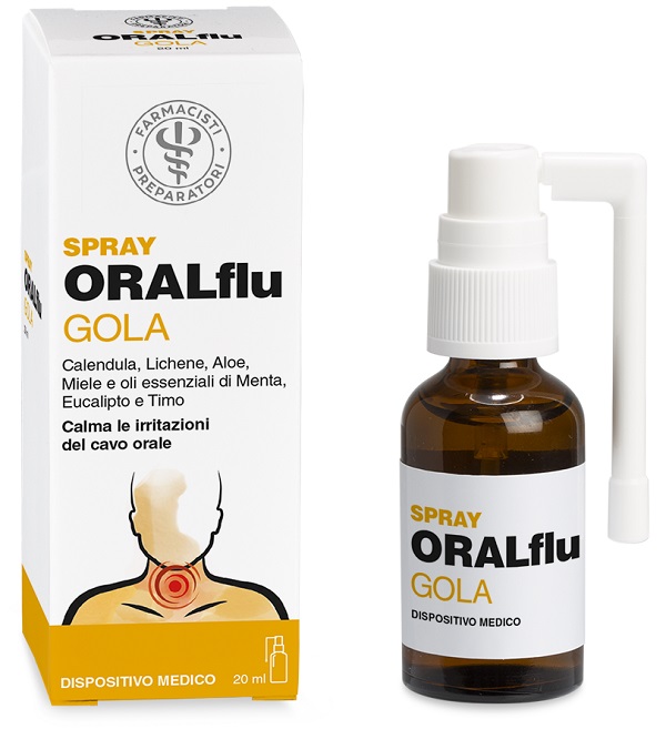 LFP ORALFLU GOLA SPRAY 20 ML - Farmacia Murachelli Di Putelli dr. Giovanni