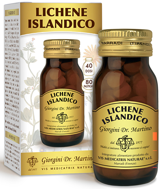 LICHENE ISLANDICO 80 PASTIGLIE - Farmacia Murachelli Di Putelli dr. Giovanni